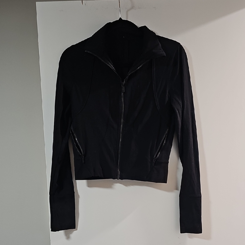 lululemon athletica Black Bomber Jacket